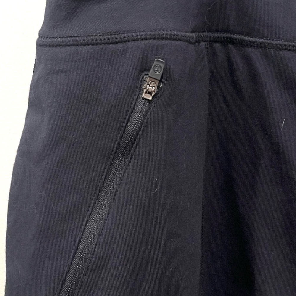 Talbots Black Elastic Waist Zipper Pockets Skort Activewear Women’s Size 16 NWT - Picture 5 of 10